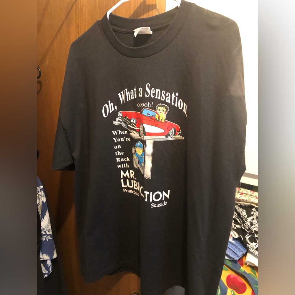 COPY - Mr. Lubrication Betty Boop Tee- 737 $12 or 🎉 *tee deal